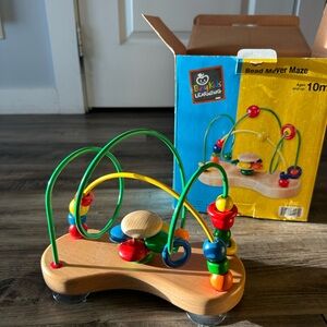 Wooden Bead Maze - Multicolor